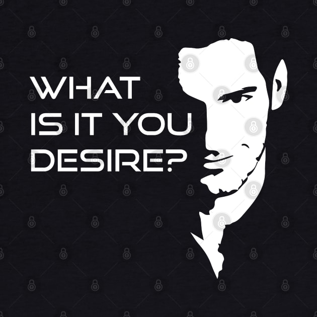 Lucifer Morningstar What Is It You Desire by poppysymon